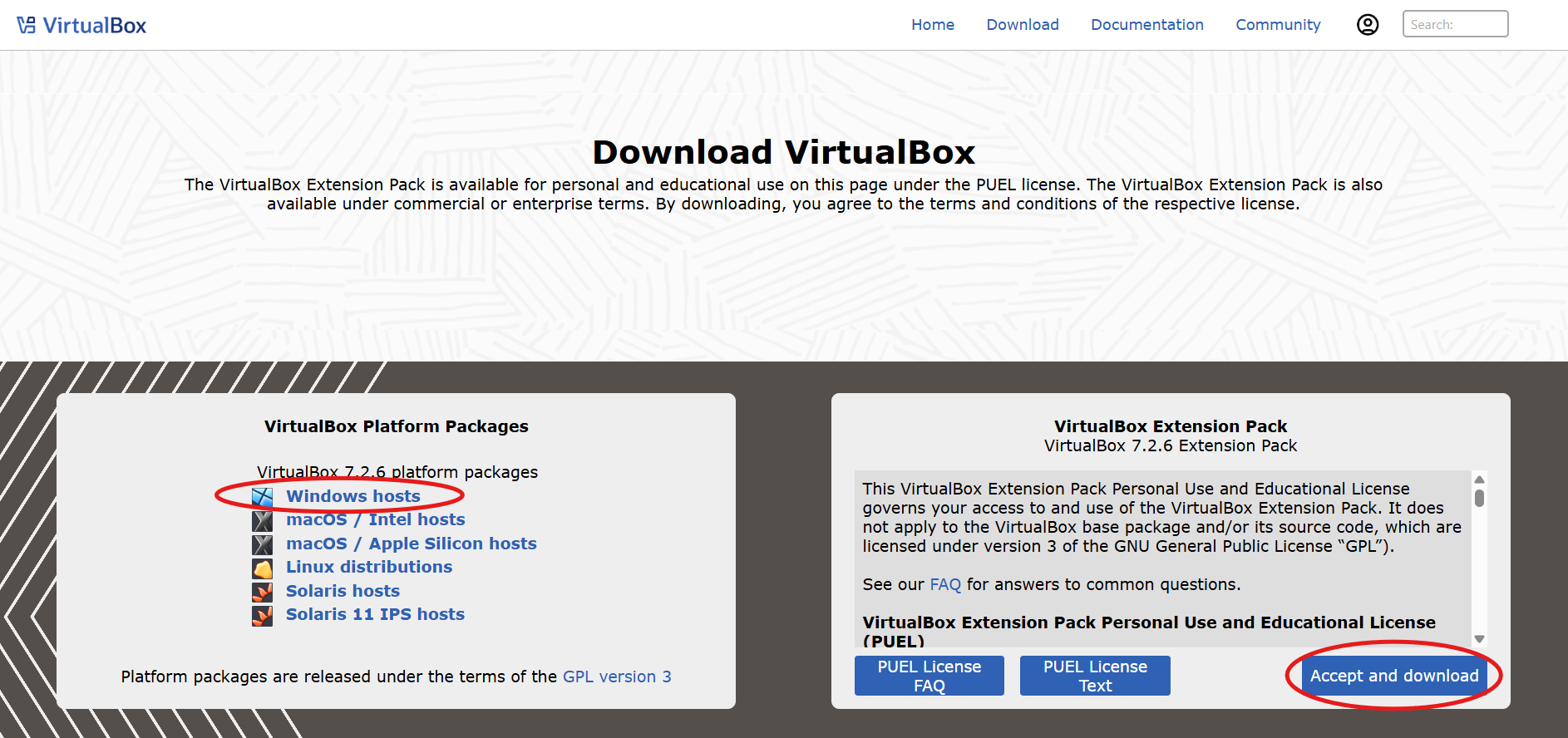 instalar VirtualBox 