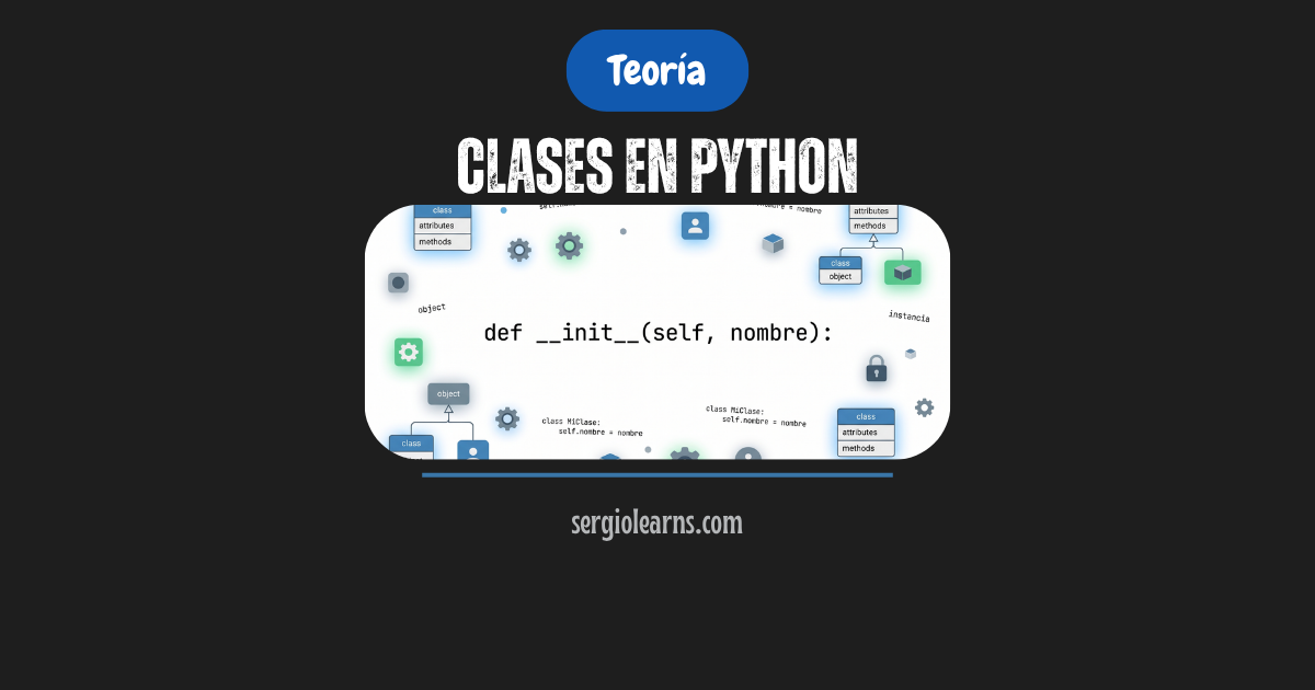 clases en Python guía completa init encapsulamiento property