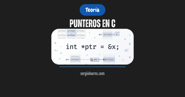 punteros en C guía completa direcciones memoria
