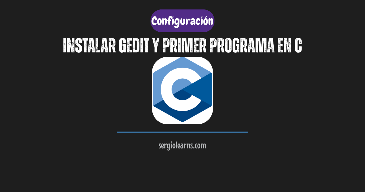 instalar gedit Fedora y compilar con gcc primer programa en C