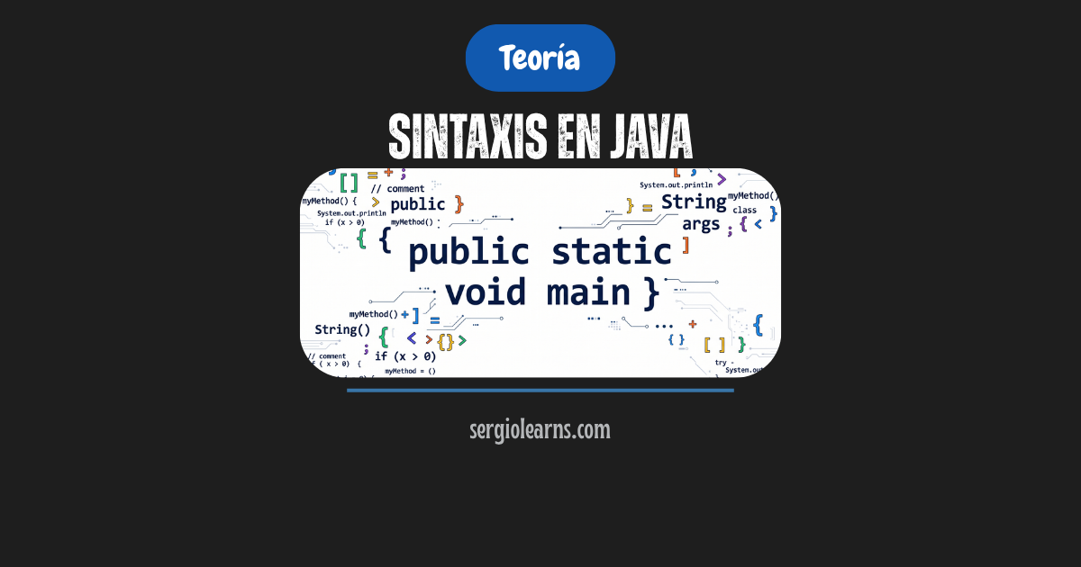 Java desde cero sintaxis básica clase main println guía