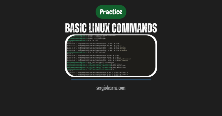 basic Linux commands practice Fedora terminal exercises