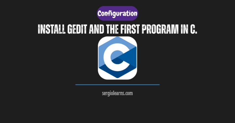install gedit Fedora compile gcc first C program IC2