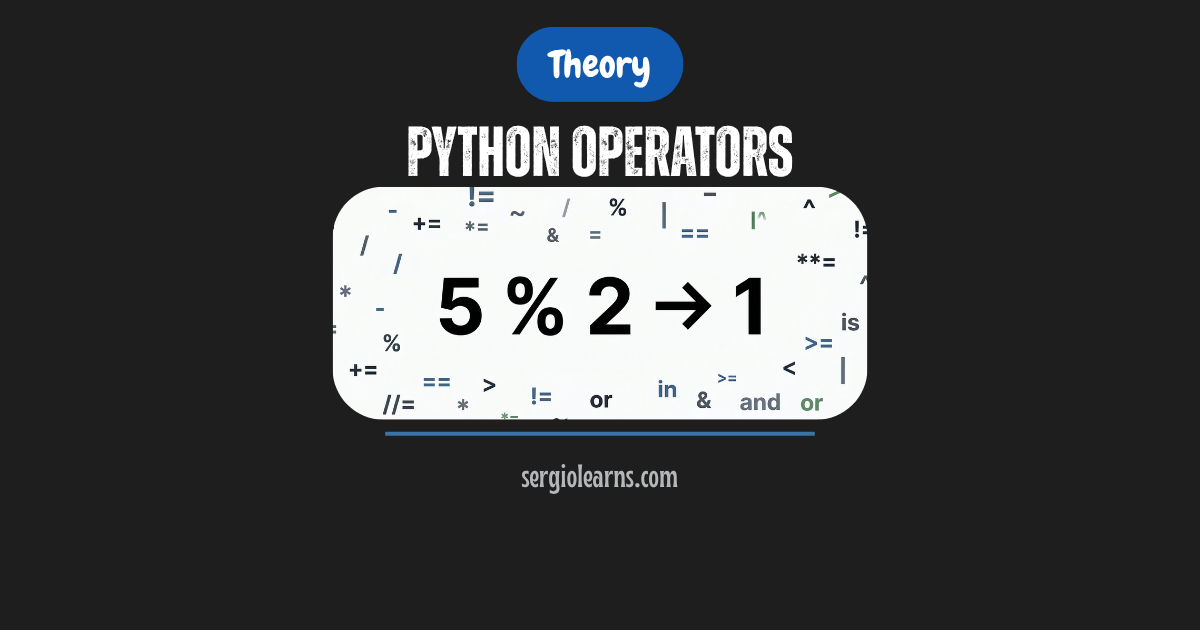 Python operators guide arithmetic comparison logical examples