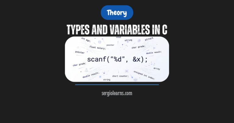 types and variables in C printf scanf Python comparison IC2 guide