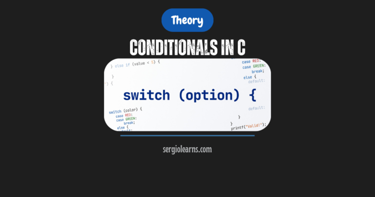 conditionals in C if else switch guide Python comparison IC2