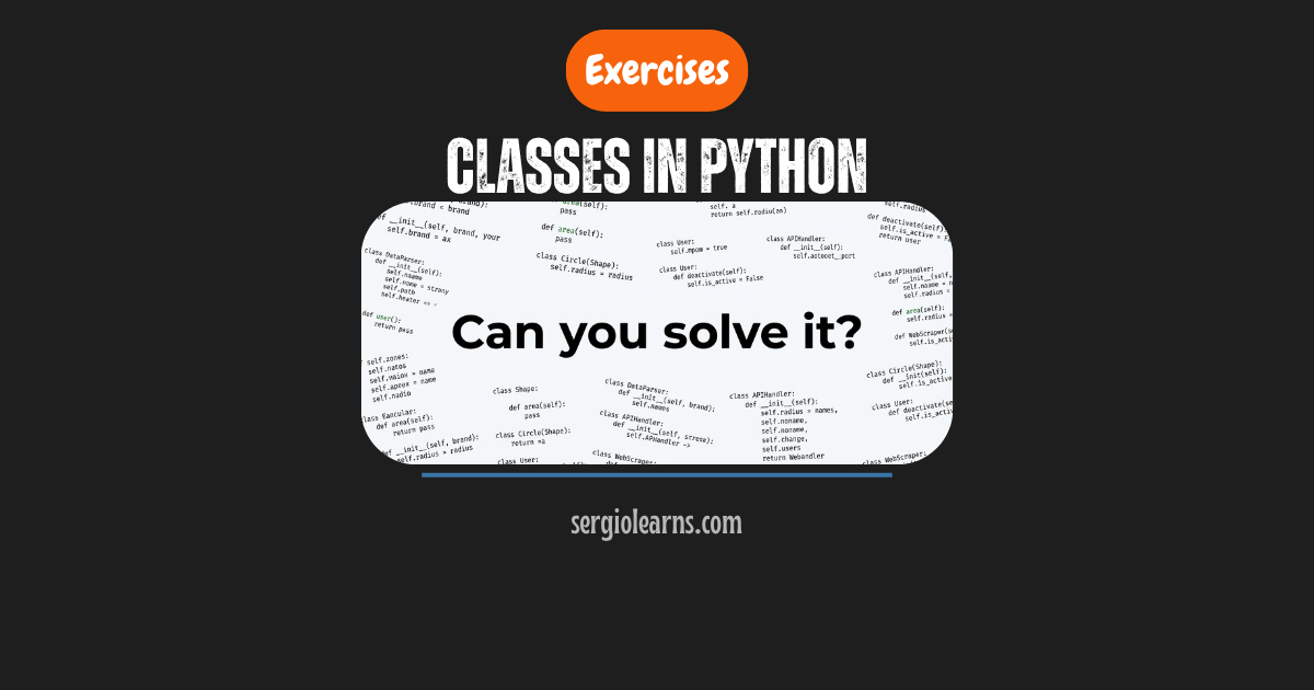 Python classes exercises solutions encapsulation property cheat sheet FP2