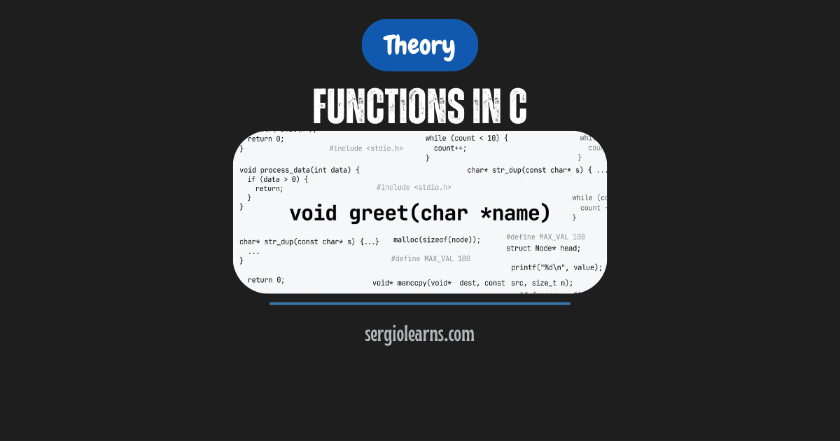 functions in C void prototypes pass by value reference pointers guide IC2