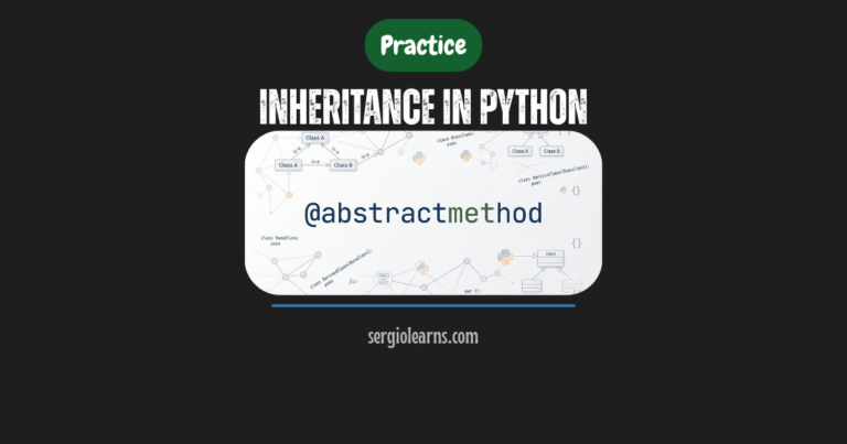 Python inheritance practice super override polymorphism hierarchy programs FP2