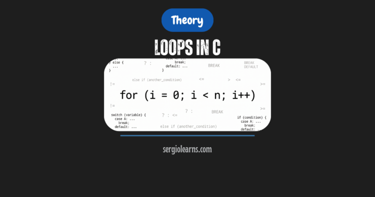 loops in C for while do while guide Python comparison IC2