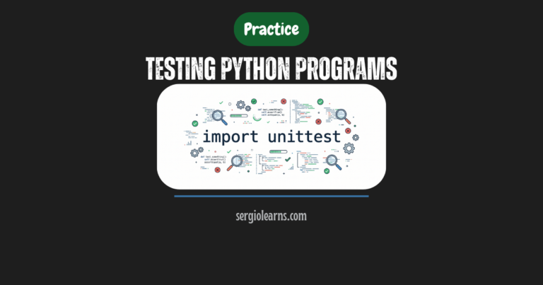 Python testing practice black box white box TDD unittest programs FP2